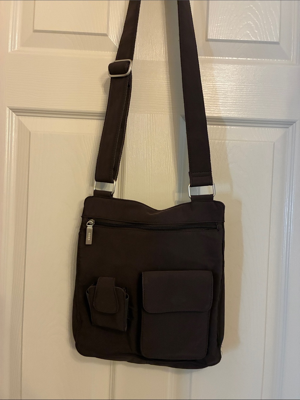 HOBO‎ Dark Brown Men’s Messenger Crossbody Bag